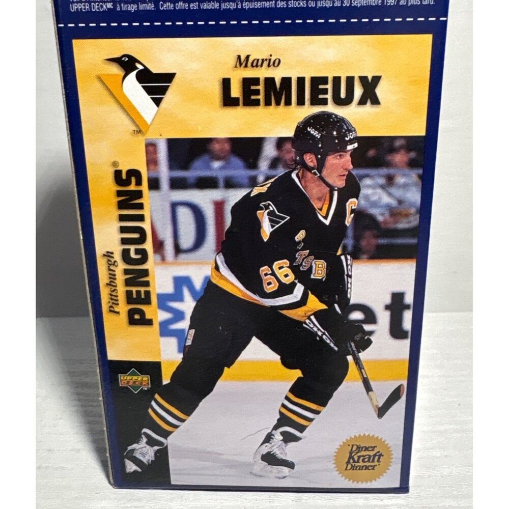 Mario Lemieux Kraft Dinner Hockey Card Box Pittsburgh Penguins Upper Deck Unopen